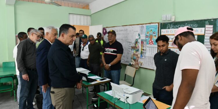 JCE realiza primera prueba del cómputo electoral de cara a elecciones municipales