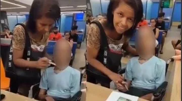Una mujer llevó el cadáver de su tío al banco para retirar dinero: la descubrieron, la filmaron y fue arrestada