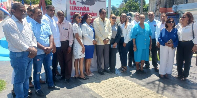 En Luperón conmemoran el 75 aniversario de la expedición del 19 de junio de 1949.