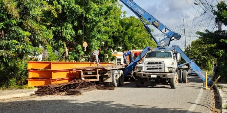 Reiniciarán Trabajos Puente Entrada Luperón
