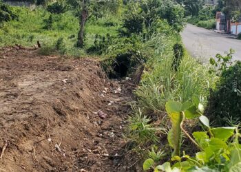 Rellenan cañada en prolongación Hermanas Mirabal de Torre Alta para proyecto habitacional