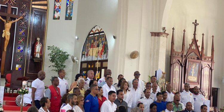 Honran en Puerto Plata, la Virgen de Las Mercedes