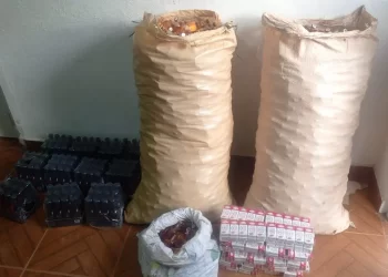 Detienen coronela por contrabando de alcohol y cigarrillos