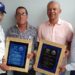 Luis Paradis y Juan Luis Medina fueron reconocidos por Liga Campesina y Comité Feria del Pescado