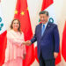 Xi Jinping es recibido con honores por Dina Boluarte y todo su gabinete en Palacio de Gobierno