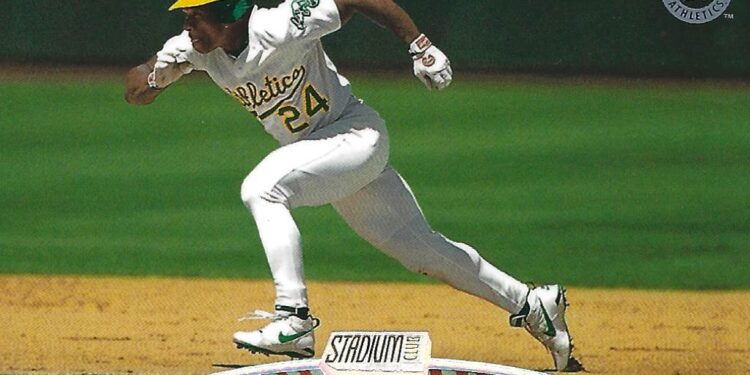 Muere Rickey Henderson, líder histórico en bases robadas de la MLB