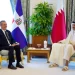 Presidente Luis Abinader se reúne con Emir de Qatar
