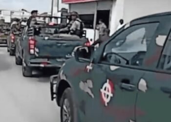 Autoridades se instalan en el Hoyo de Friusa antes de convocatoria a marcha
