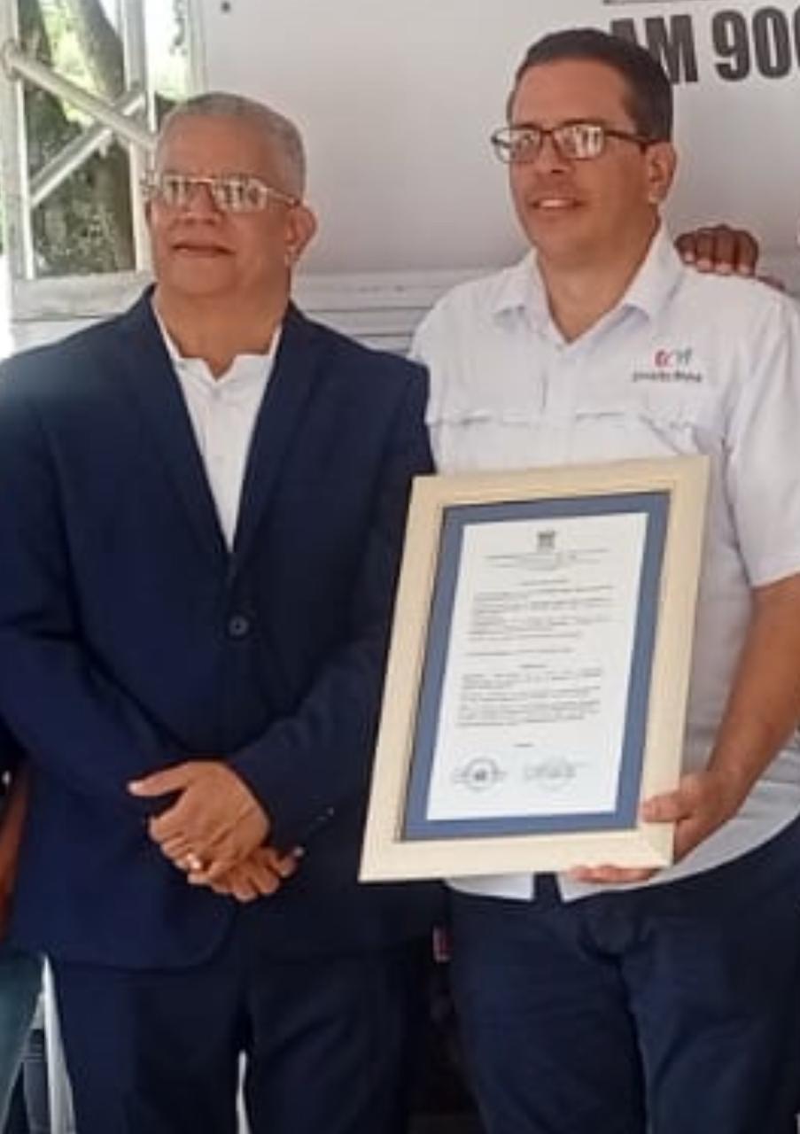 Ayuntamiento de Altamira reconoce al empresario Jimmy Musa por sus aportes en la comunicación