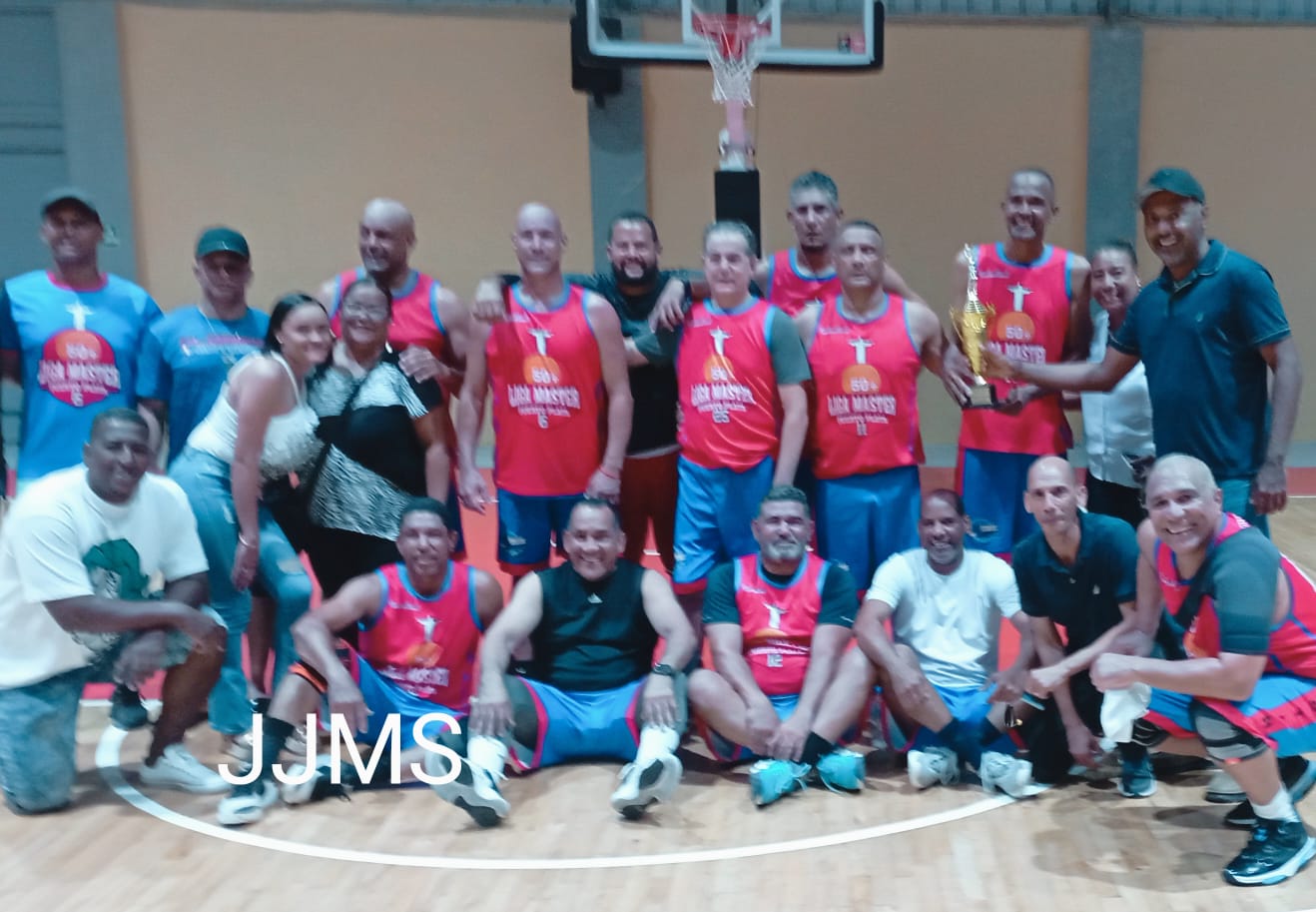 Liga Máster 50 Puerto Plata Campeón, 1er. Torneo de Baloncesto Máster Mi Segunda Familia.