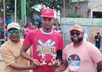 Lideres del torneo Vigésimo Quinto Torneo Intercomunitario de Maimón del Club Juventud Cristiana