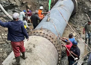 Coraasan e Inapa avanzan en fase final de reparación del acueducto Cibao Central