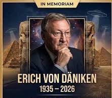 Muere Erich von Däniken, autor clave de la teoría de alienígenas ancestrales