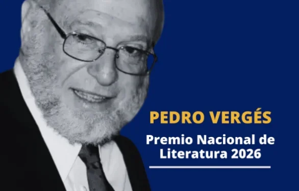 Pedro Vergés es Premio Nacional de Literatura 2026.