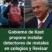 Nueva ley de convivencia escolar en Chile permite uso de detectores de metales en colegios
