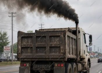 Contaminación por escape en los vehículos