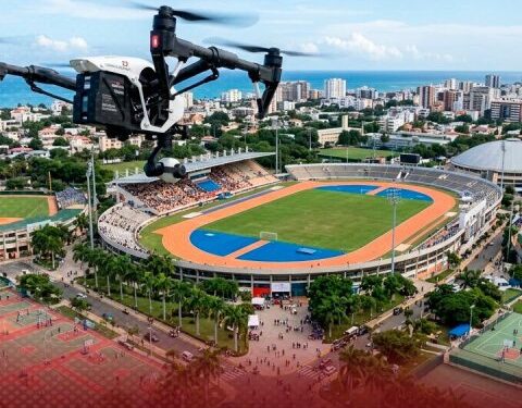 ¡Atención! Volar drones sin autorización en sedes de los Juegos Centroamericanos conlleva sanciones
