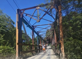 El puente metálico más antiguo del país