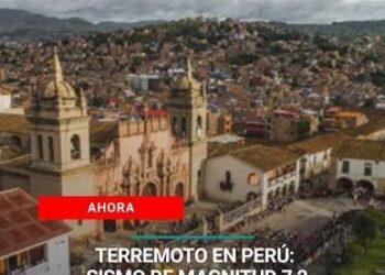 Fuerte sismo en Ayacucho, Perú
