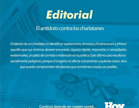 El antídoto contra los charlatanes